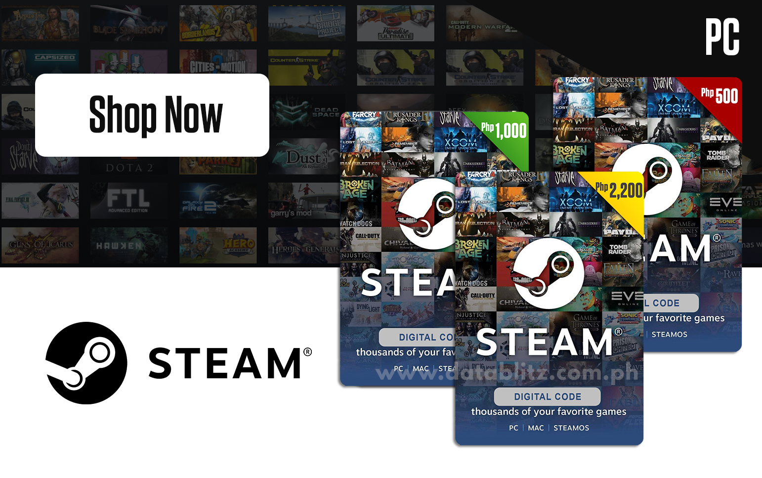 Steam online wallet price