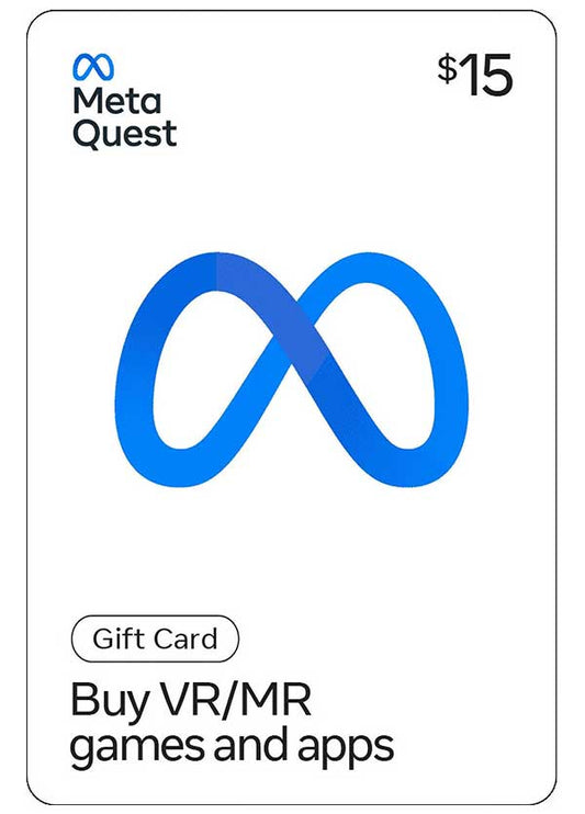 Meta Quest Gift Card $15 (US)
