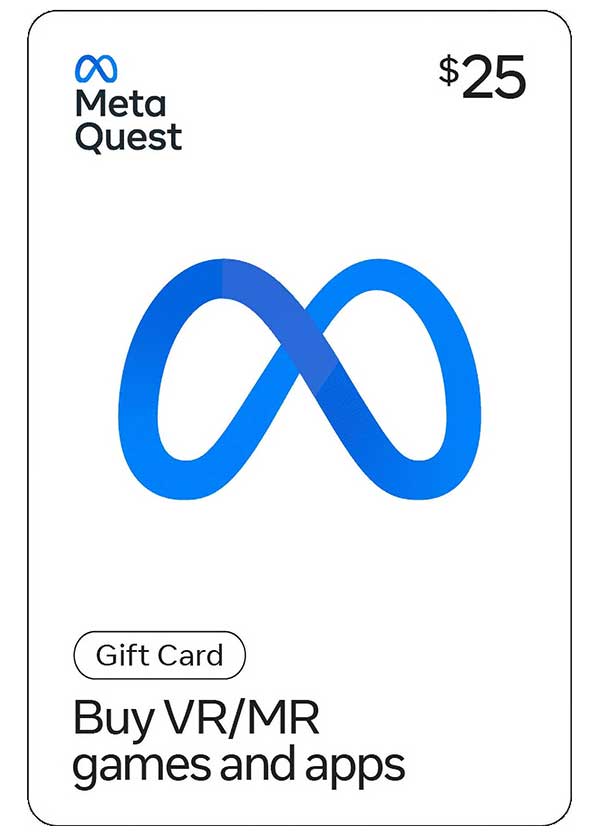 Meta Quest Gift Card $25 (US)