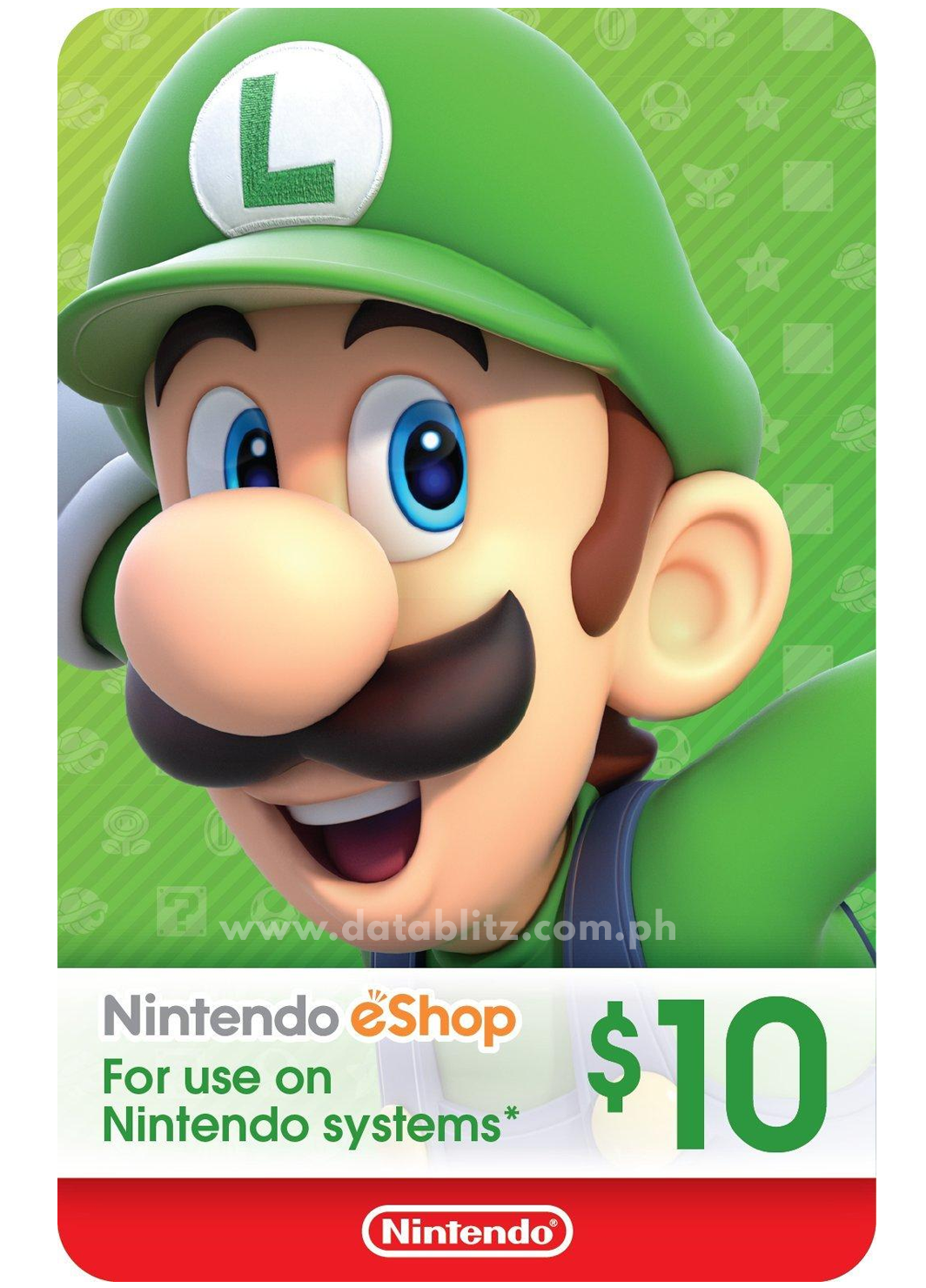 Nintendo eShop Digital Code US$10