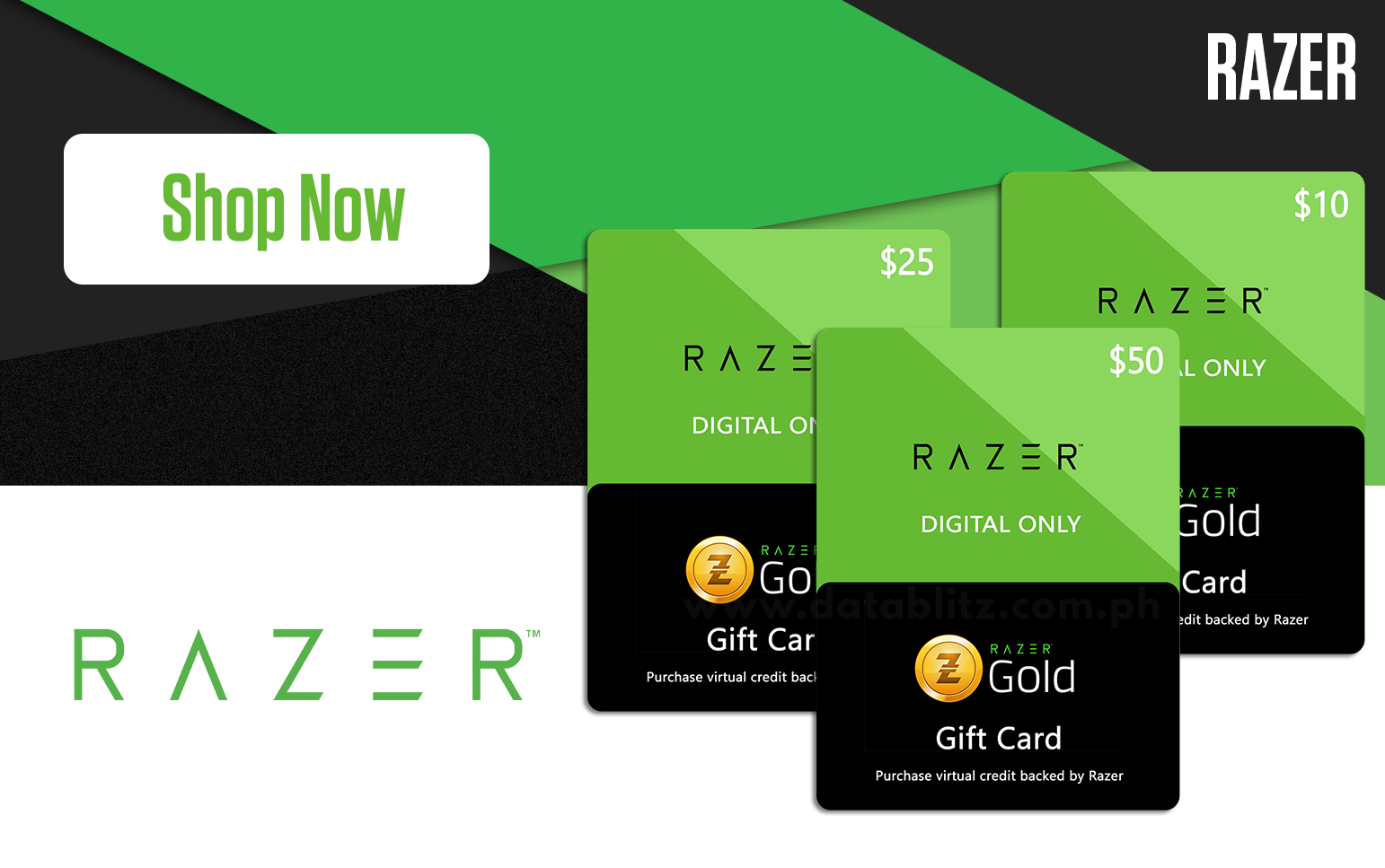 Razer Gold Digital Codes – Datablitz Digital Store