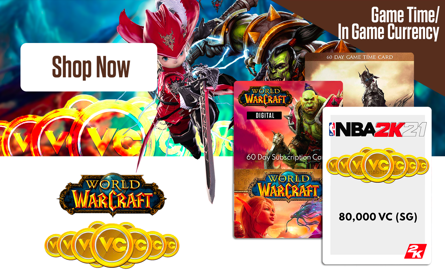 Game Time/ In Game Currency Digital Codes – Datablitz Digital Store