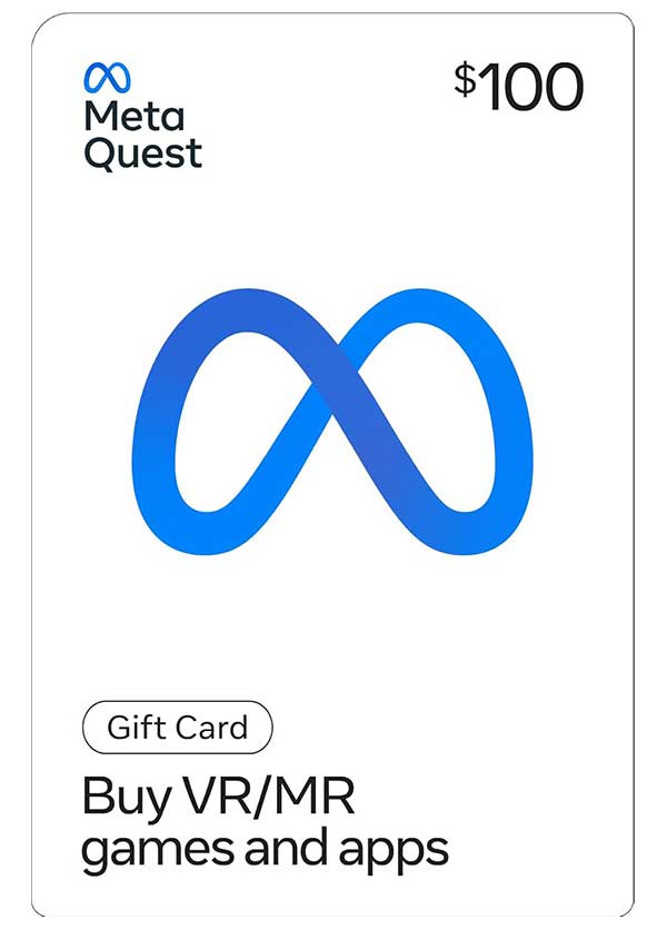 Meta Quest Gift Card $100 (US)