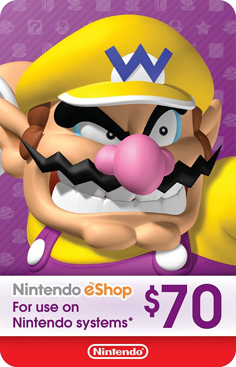 Nintendo eShop Digital Code $70
