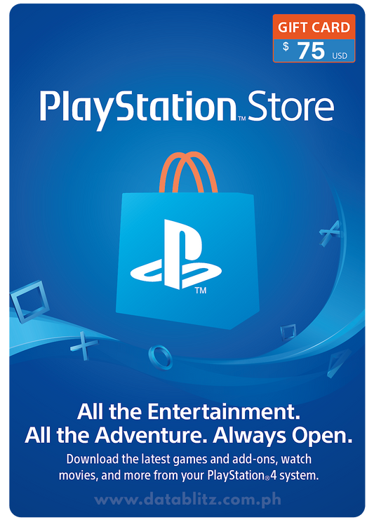 Playstation Network Digital Code US$75