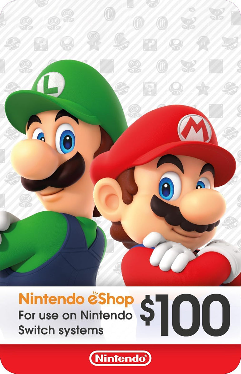 Nintendo eShop Digital Code US$100