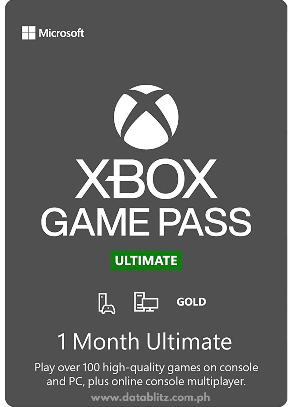 XBOX Live Digital Codes – Datablitz Digital Store