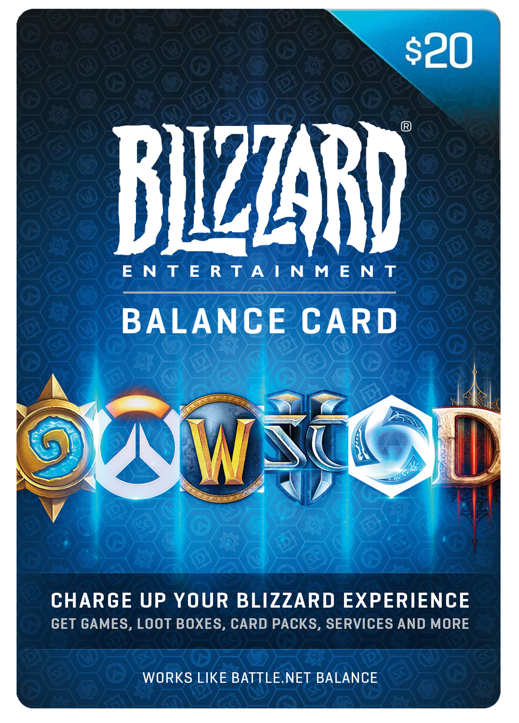 BLIZZARD DIGITAL BALANCE CODE - $20 US