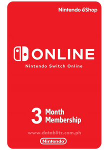 NINTENDO ESHOP 3 MONTHS MEMBERSHIP CODE (US)