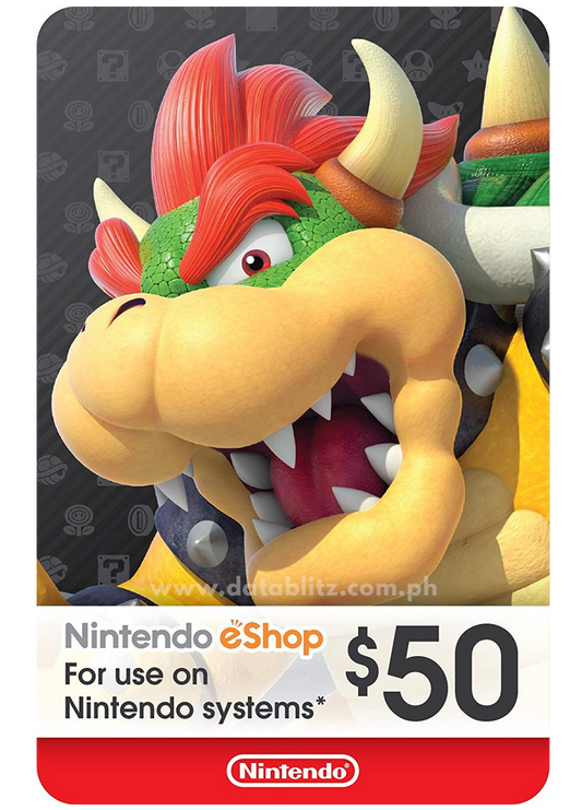 Nintendo eShop Digital Codes Datablitz Digital Store