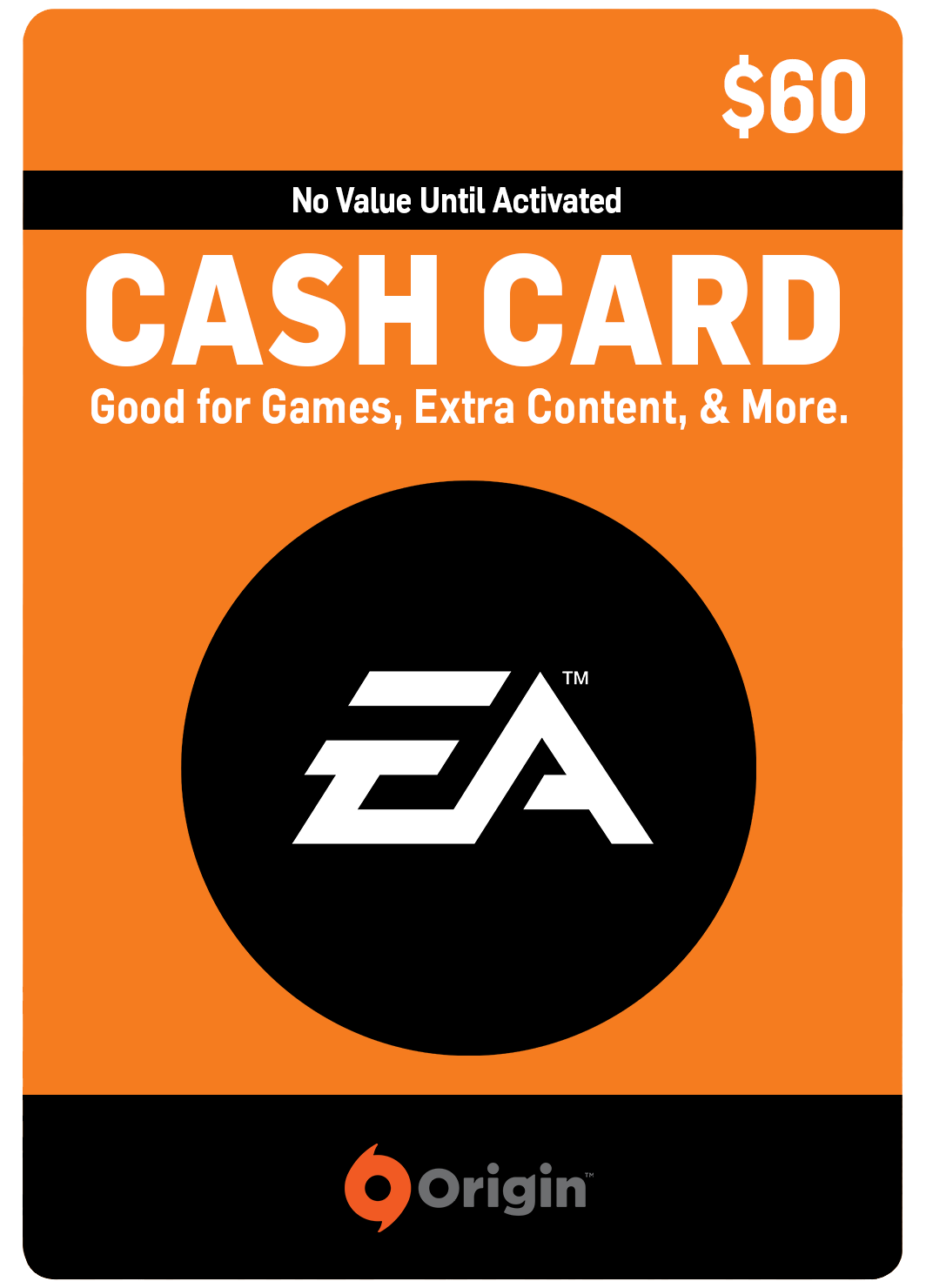 EA DIGITAL GIFT CODE - $60 US