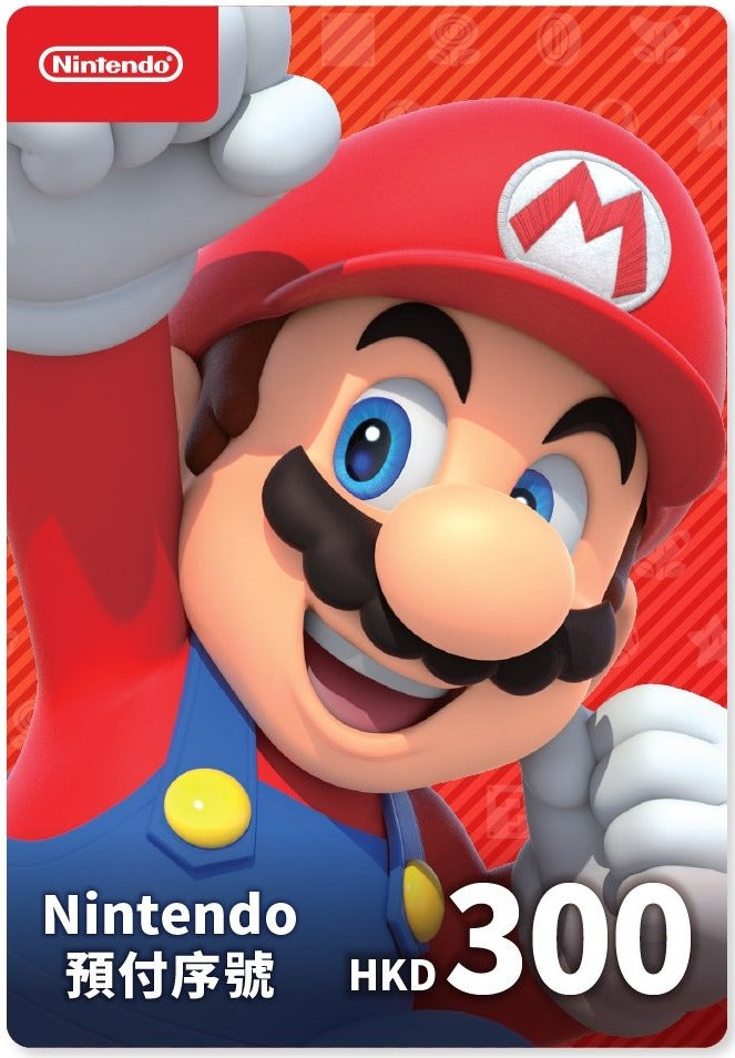 NINTENDO ESHOP DIGITAL CODE HK$300