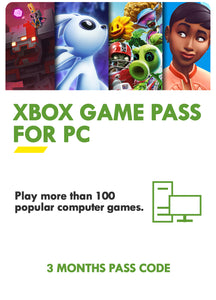 XBOX GAME PASS FOR PC MEMBERSHIP CODE - 3 MONTHS (HK)